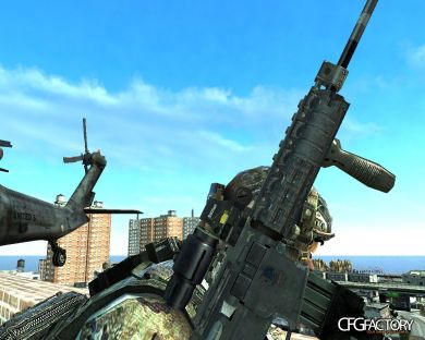 MW3 M4 Hybrid Scope V2 Model and Textures Fixed