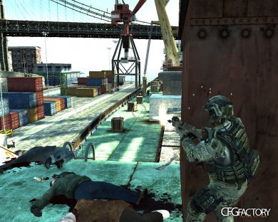 MW3 M4 Hybrid Scope V2 Model and Textures Fixed