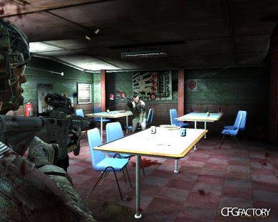 MW3 M4 Hybrid Scope V2 Model and Textures Fixed