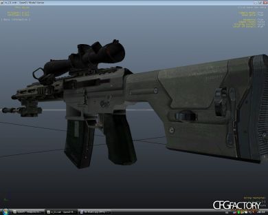 MW3 RSASS Scope + Red Dot