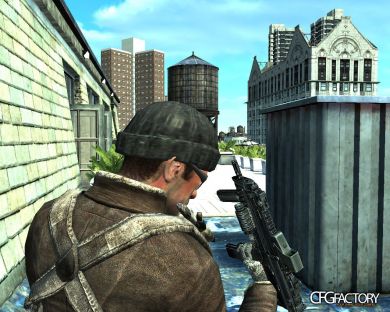 MP7 with Military Dot Sight