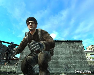 MP7 with Military Dot Sight