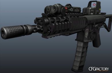 KAC-PDW + Silencer Option (Updated 1)
