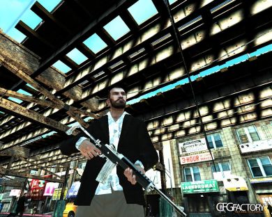 Max Payne 3 Style Mini 30 / Mini 14 Ruger + Option