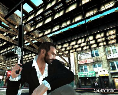 Max Payne 3 Style Mini 30 / Mini 14 Ruger + Option