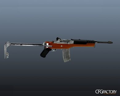 Max Payne 3 Style Mini 30 / Mini 14 Ruger + Option