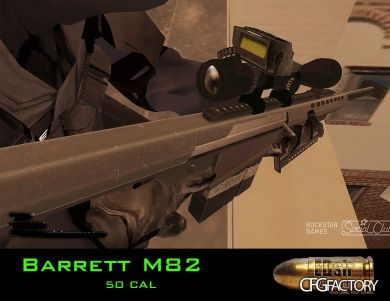Barrett M82 - 50 Cal