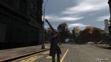 Devil May Cry 4 Nero Red Queen Sword