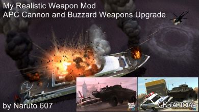 APC Cannon and Buzzard Weapons Upgrade