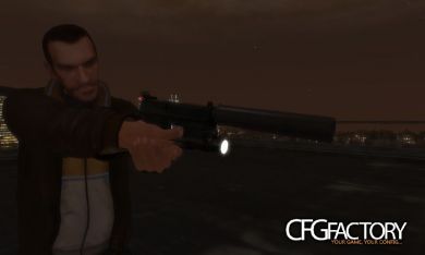 [PUSH]HK USP 45 with Working Flashlight  UPDATED V