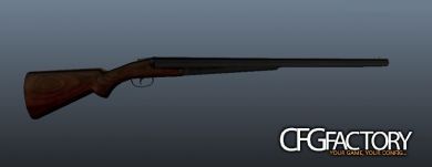 Double-barreled shotgun