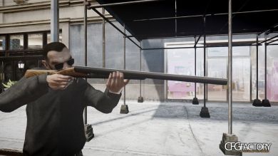 Double-barreled shotgun