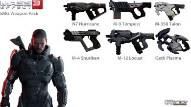 Mass Effect 3 SMG Weapon Pack *UPDATED*