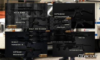 Custom and Realistic WeaponInfo Pack for Cool Guns