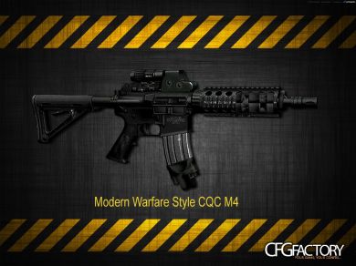 Modern Warfare Style CQC M4