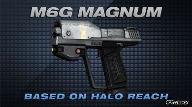 Halo Reach M6G Magnum