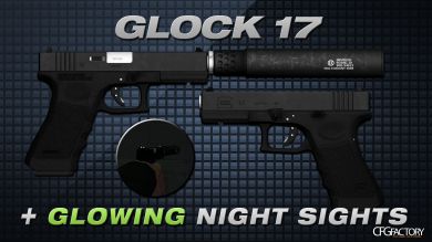 G17 with Glowing Night Sights (BETA)
