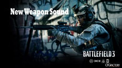 New Battlefield 3 HQ Weapon Sound