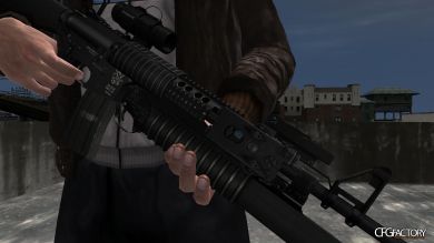 Tactical M16A4 with GL,lamb and sight