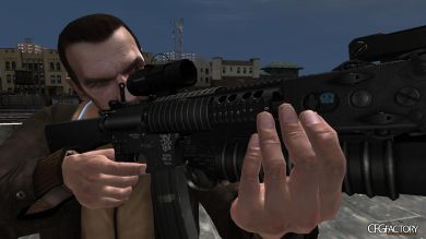 Tactical M16A4 with GL,lamb and sight