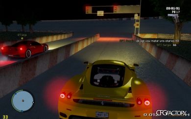 GTA IV Dakota and Laguna Seca Race Track Start Lig