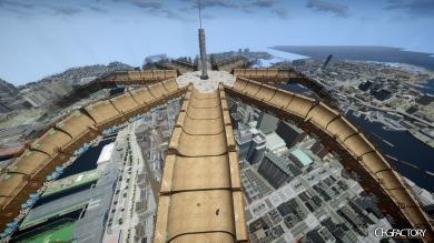 Rotterdam Tower Spider Long Jump