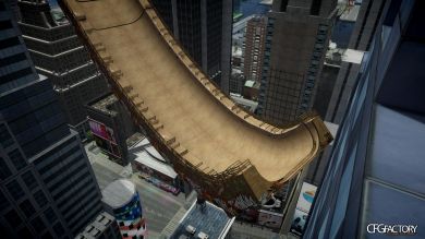 Rotterdam Tower Spider Long Jump