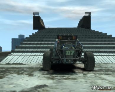 Dangerous City OffRoad+Huge Ramp V2 (Object Mod)
