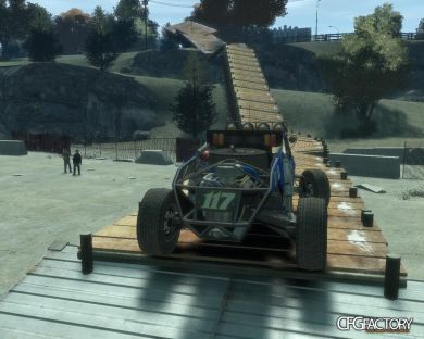 Dangerous City OffRoad+Huge Ramp V2 (Object Mod)