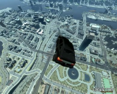 Huge Airport Stunt Track + HalfLoops