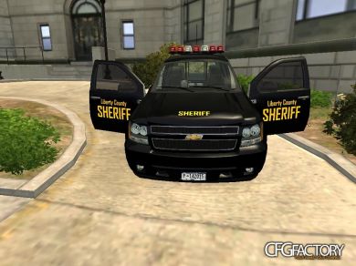 Liberty County Sheriff Tahoe Texture