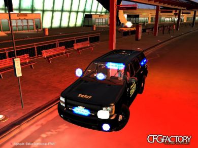 Liberty County Sheriff Tahoe Texture