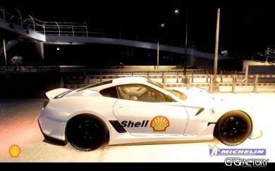 Ferrari F599xx 24 Le Mans Skin Texture Mod