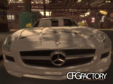 2011 Mercedes Benz SLS AMG 24 Hour Le Mans PaintJo