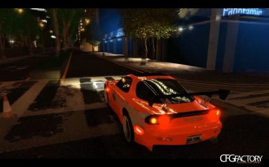 Fast And Furious Mazda RX-7 PaintJob
