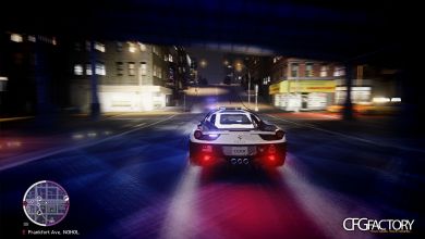 Ferrari Italia & Ford Crown Victoria Police Te