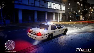 Ferrari Italia & Ford Crown Victoria Police Te