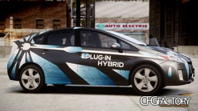 Toyota Prius 2011 PHEV Concept Paintjob