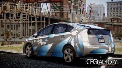 Toyota Prius 2011 PHEV Concept Paintjob