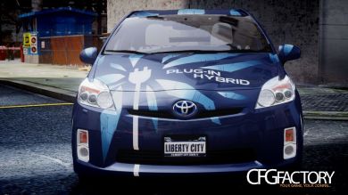 Toyota Prius 2011 PHEV Concept Paintjob