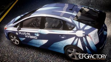 Toyota Prius 2011 PHEV Concept Paintjob