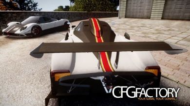 Pagani Zonda R 2009 Italian Stripes Paintjob