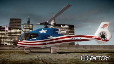 EC 130 B4 "USA Theme" Paintjob