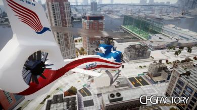 EC 130 B4 "USA Theme" Paintjob