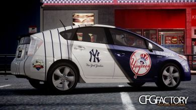 Toyota Prius 2011 "NY Yankees" Paintjob