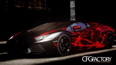 Lamborghini Aventador LP700-4 2012 "Red Dare&