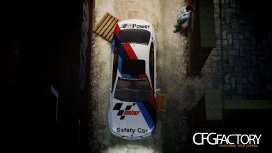 BMW M5 F10 2012 "Safety Car" Paintjob