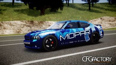 Dodge Charger SRT8 2006 "Mopar" Paintjob