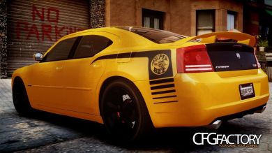 Dodge Charger SRT8 2006 "Super Bee" Pain