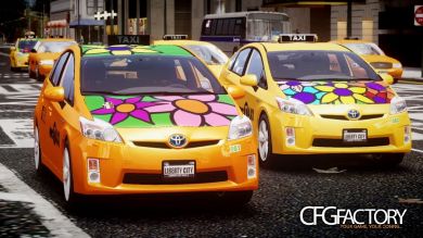 Toyota Prius Taxi 2011 "Garden in Transit&quo